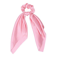 Scrunchie Women Ribbon Elastic Hair Scarf