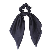 Scrunchie Women Ribbon Elastic Hair Scarf