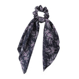 Scrunchie Women Ribbon Elastic Hair Scarf